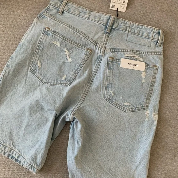 Nwt Zara Denim Shorts sz 30